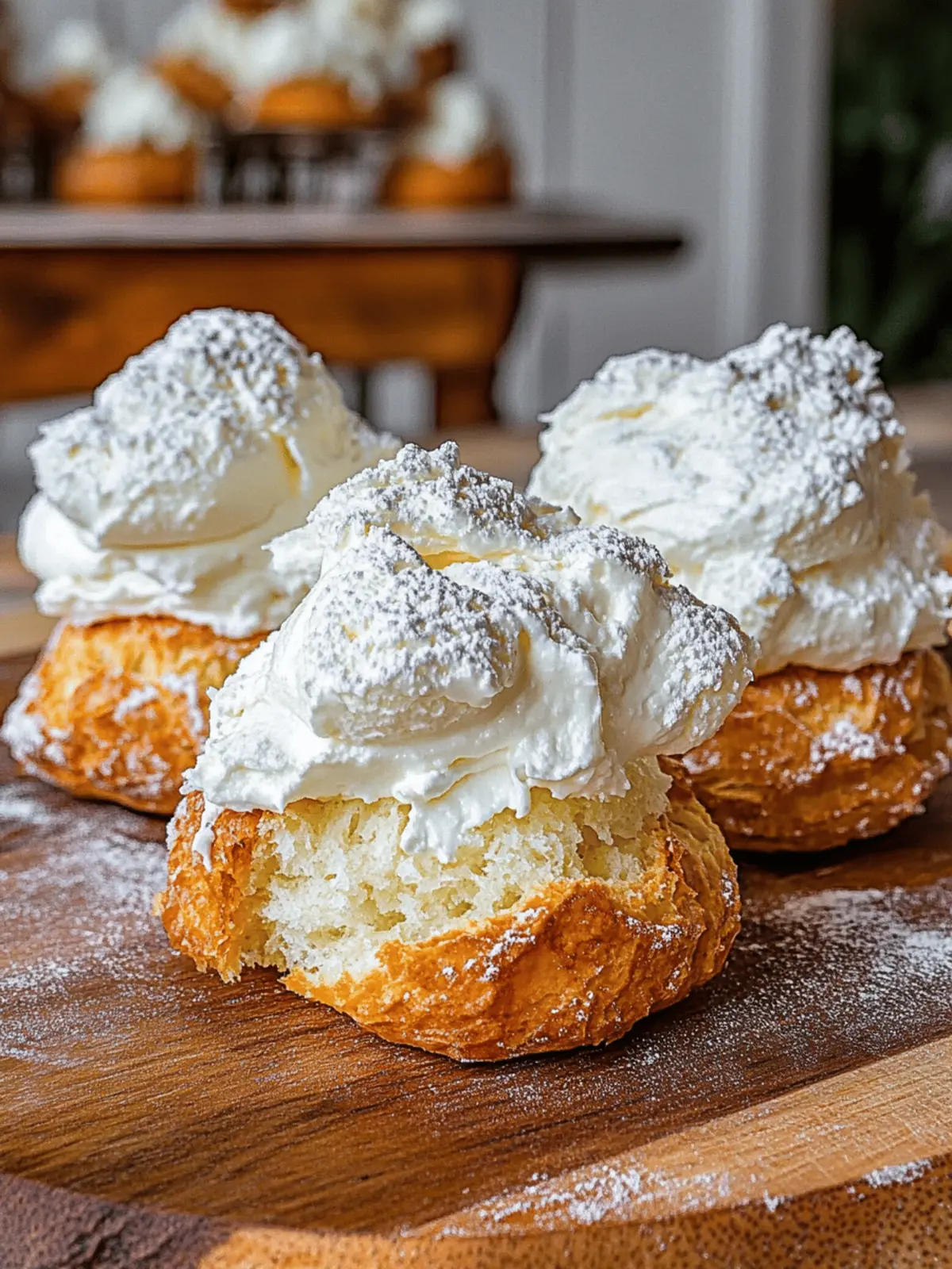 Famous Cream Puffs