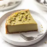 Pistachio Cheesecake With Pistachio Topping