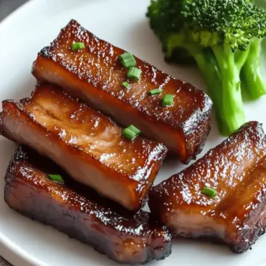 Oven-Roasted Pork Belly