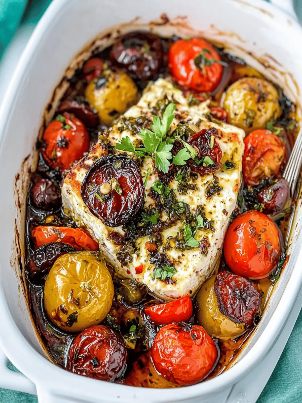 Mediterranean Baked Feta