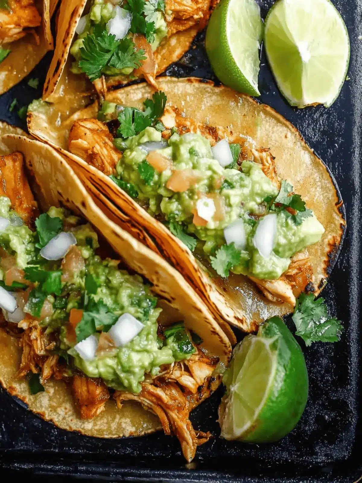 Crispy Poblano Chicken Tacos with Avocado-Jalapeño Salsa