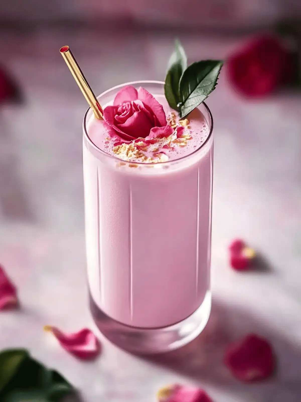 Rose Lassi