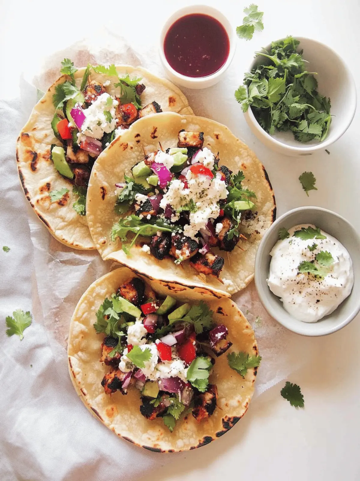 Smash Kebab Tacos