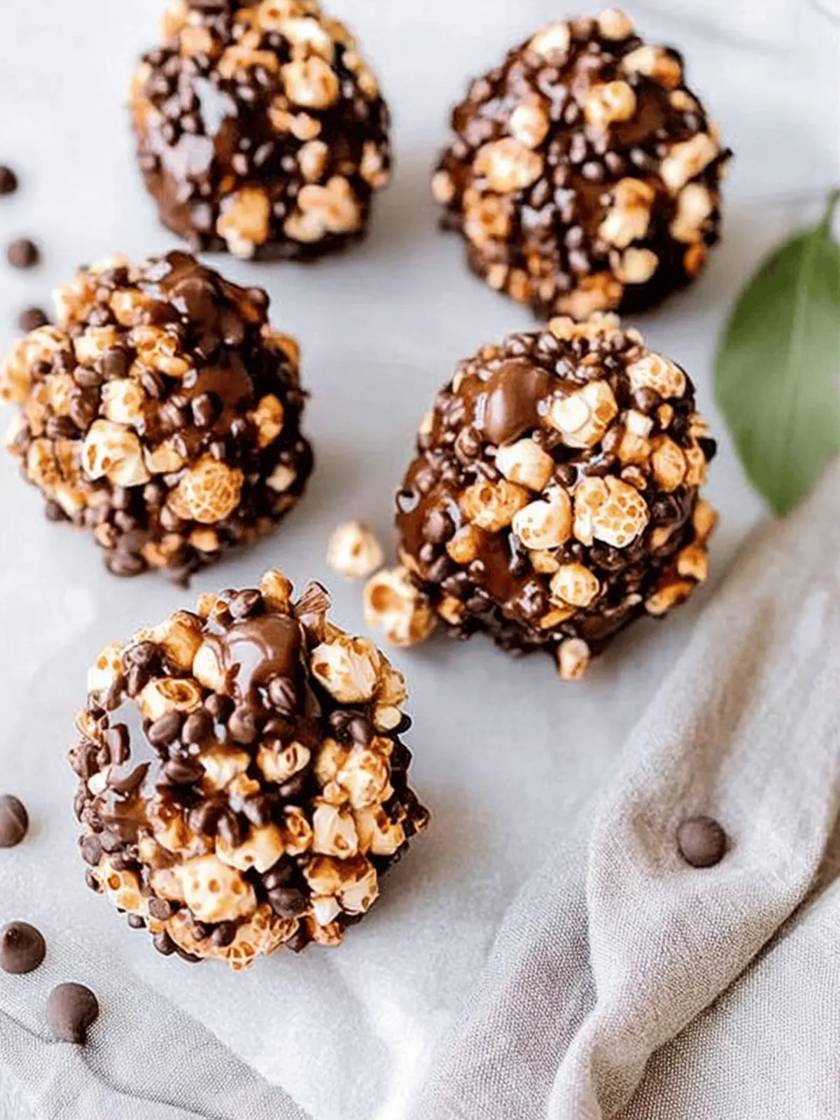Turtle Popcorn Balls