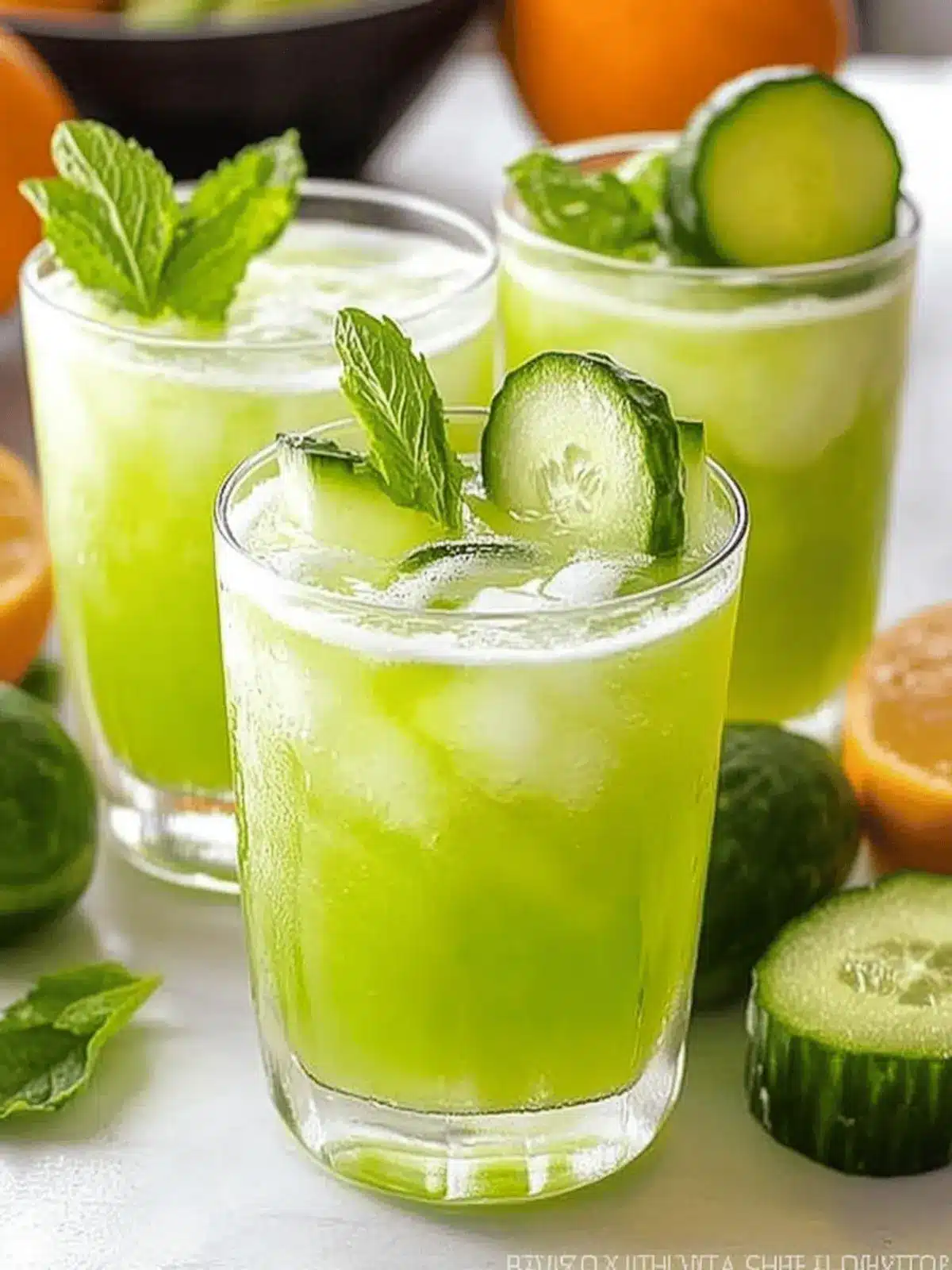 Cucumber Agua Fresca