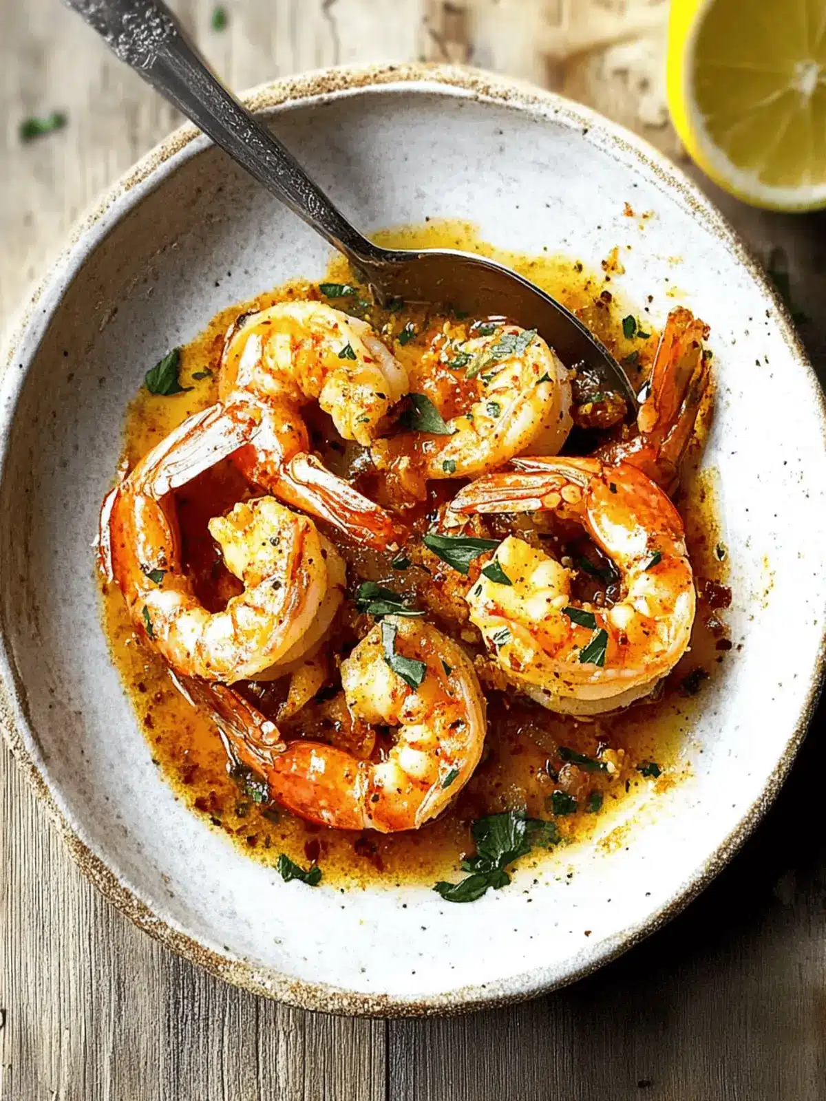 Spicy Drunken Shrimp