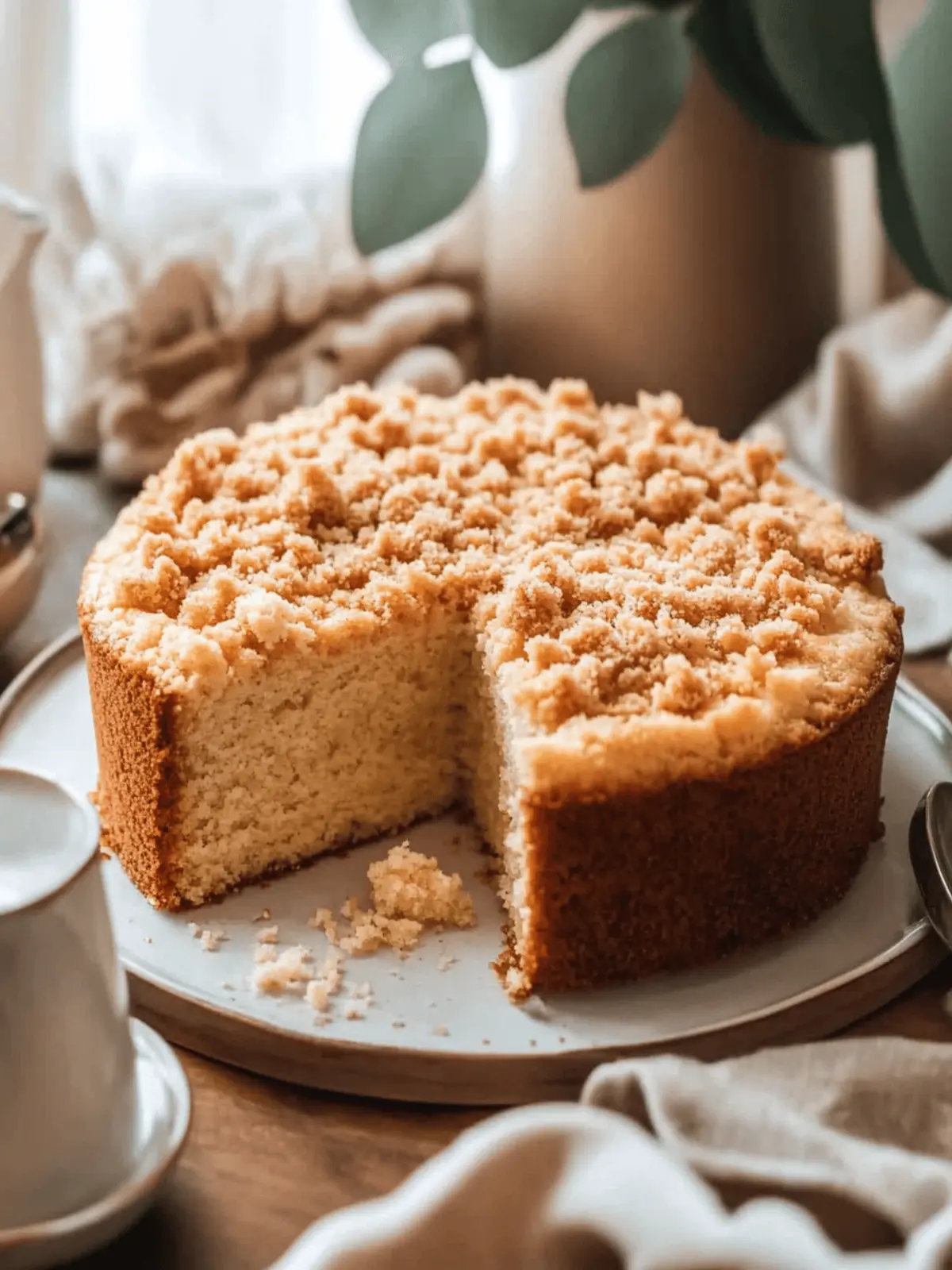 Ricotta Coffee Cake