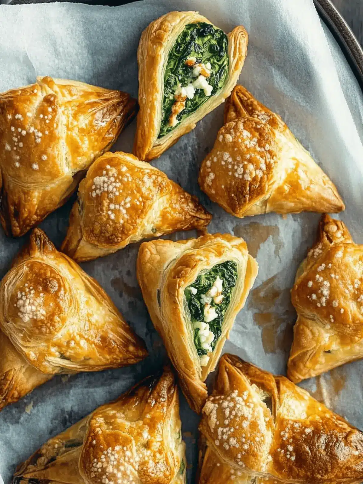 Spinach Puffs