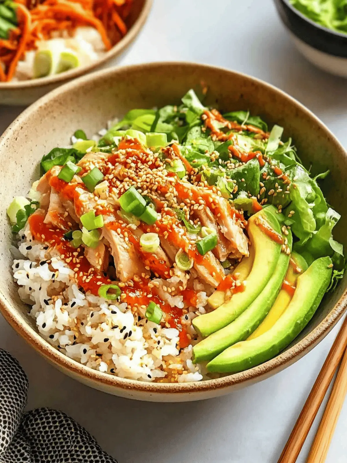 Spicy Tuna Rice Bowl