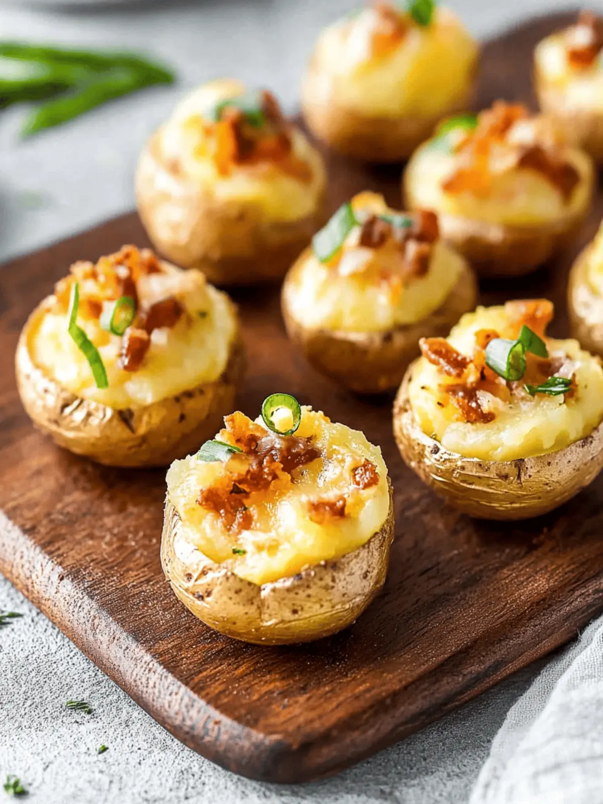 Mini Loaded Baked Potato Bites