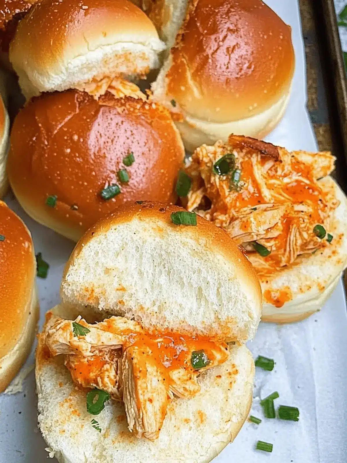 Buffalo Chicken Sliders