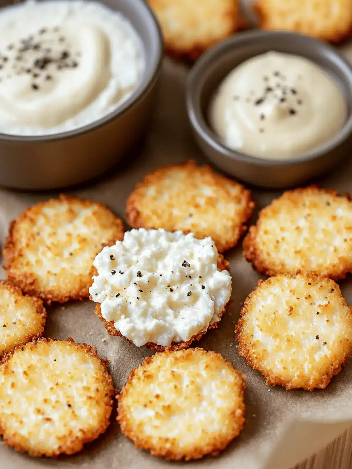 Crispy Cottage Cheese