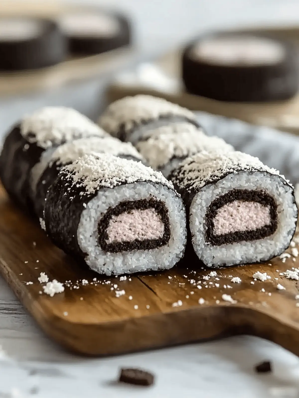 Fun and Easy Oreo Sushi Rolls