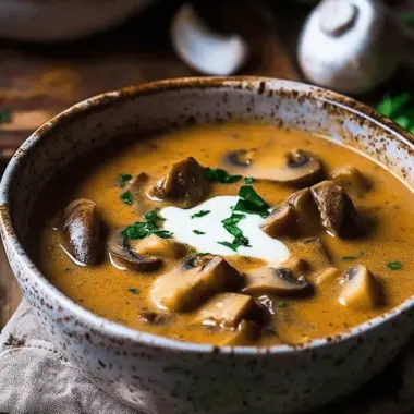 Hungarian Mushroom Soup