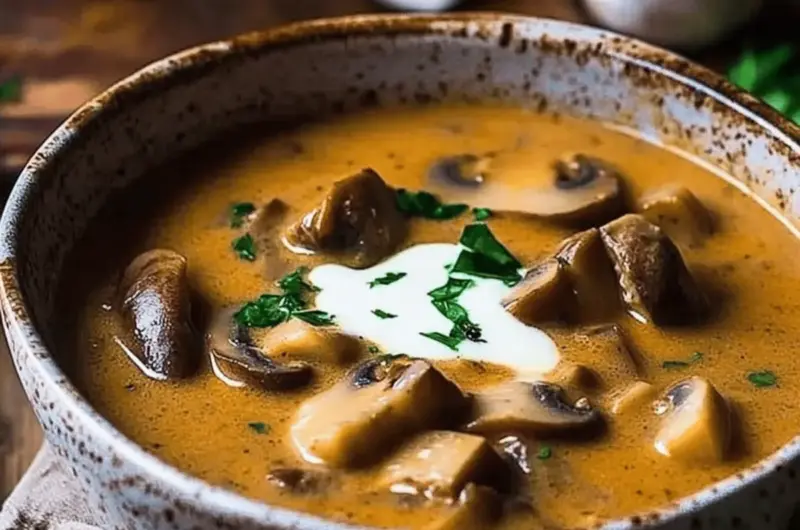 Hungarian Mushroom Soup