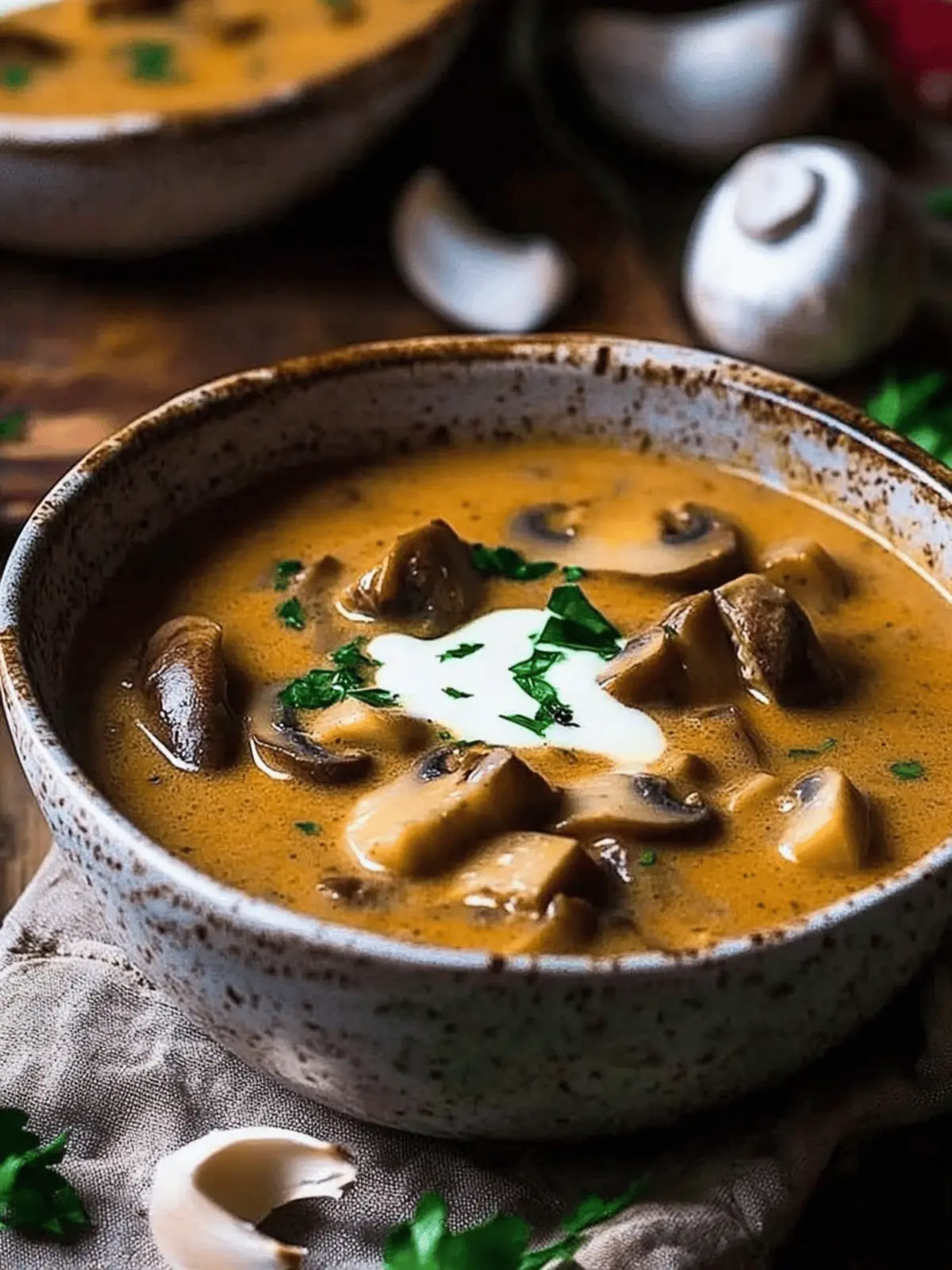Hungarian Mushroom Soup