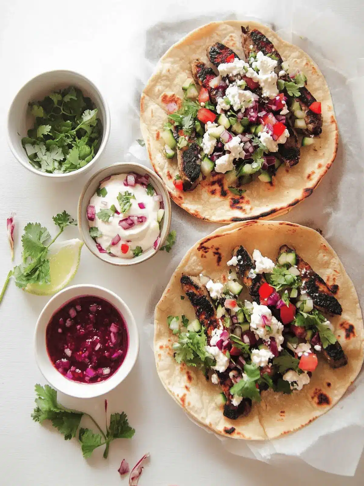 Smash Kebab Tacos