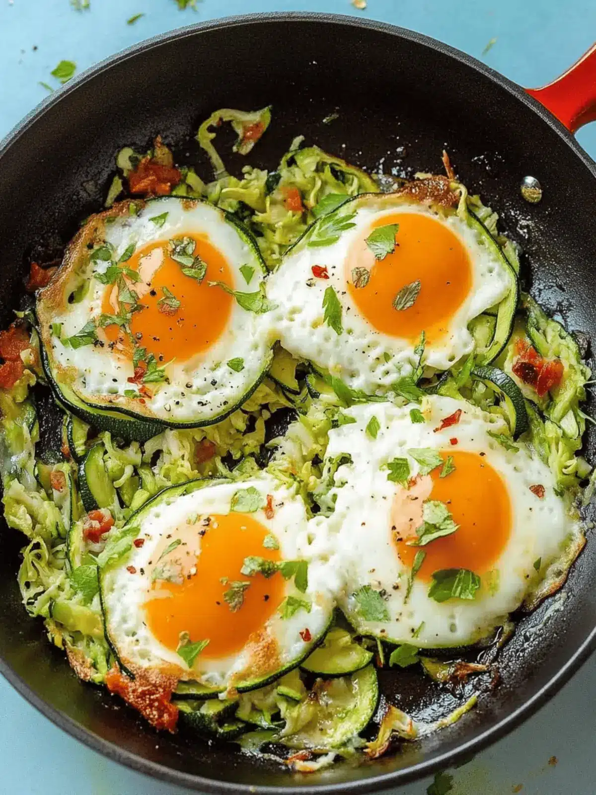 Zucchini Breakfast Skillet