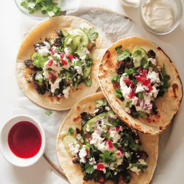 Smash Kebab Tacos