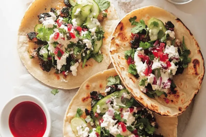 Smash Kebab Tacos