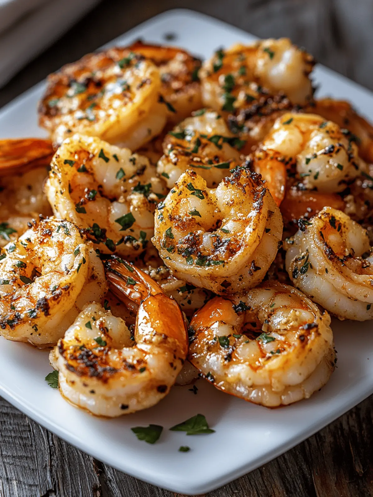 Garlic Parmesan Roasted Shrimp
