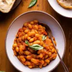Creamy Tomato Beans