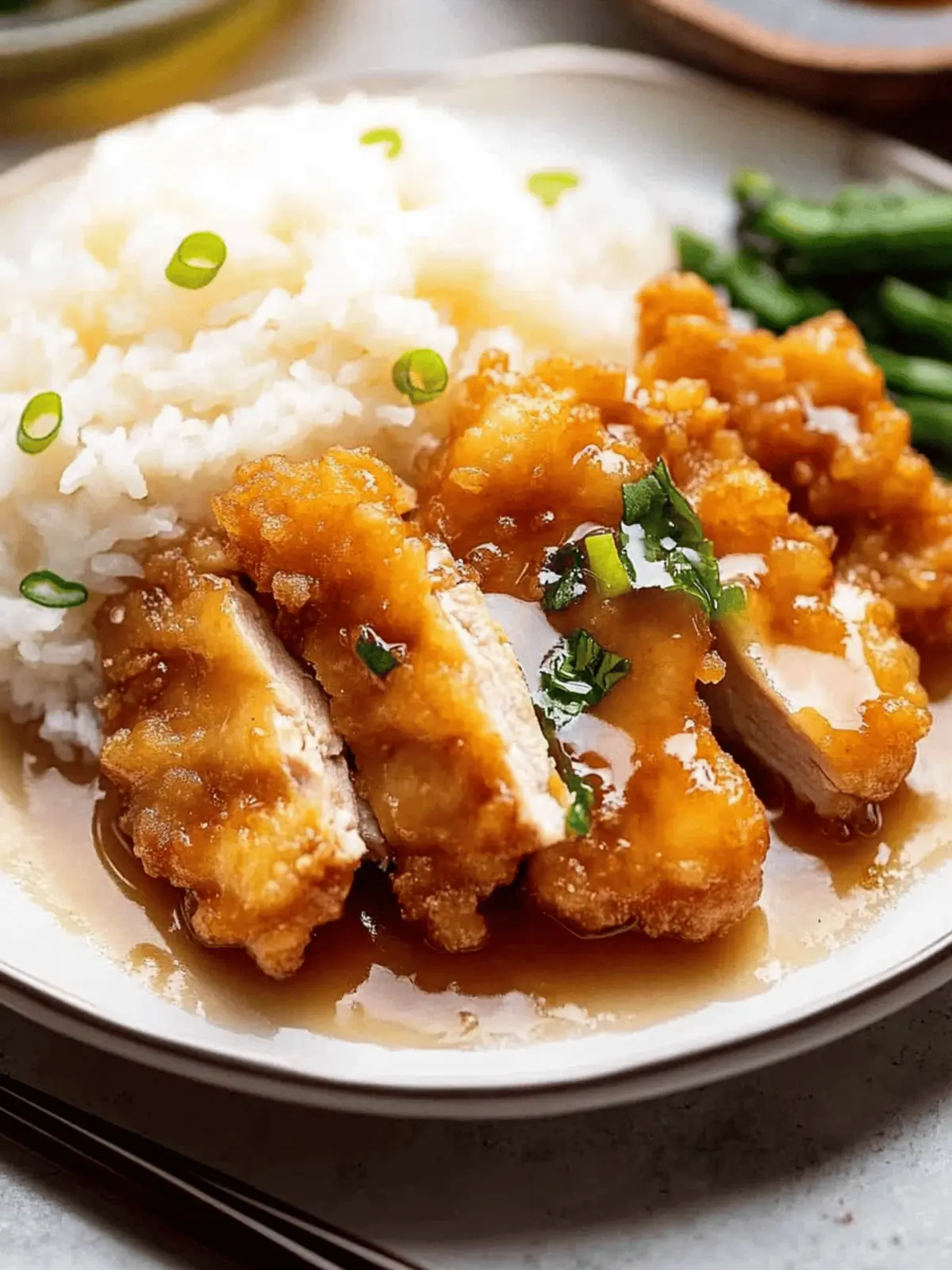 Crispy Chinese Lemon Chicken