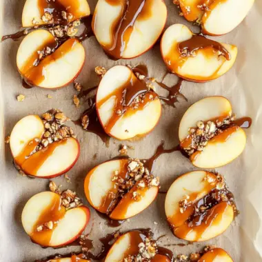 Caramel Apple Slices
