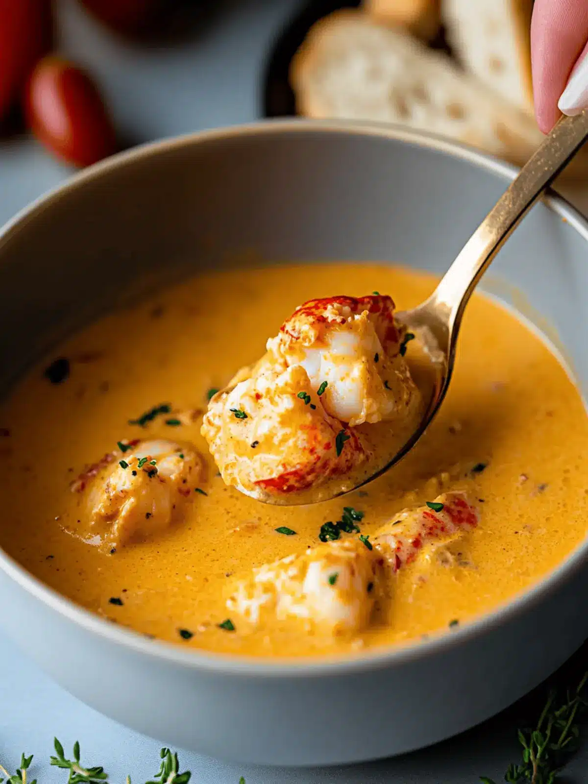 Creamy Lobster Bisque