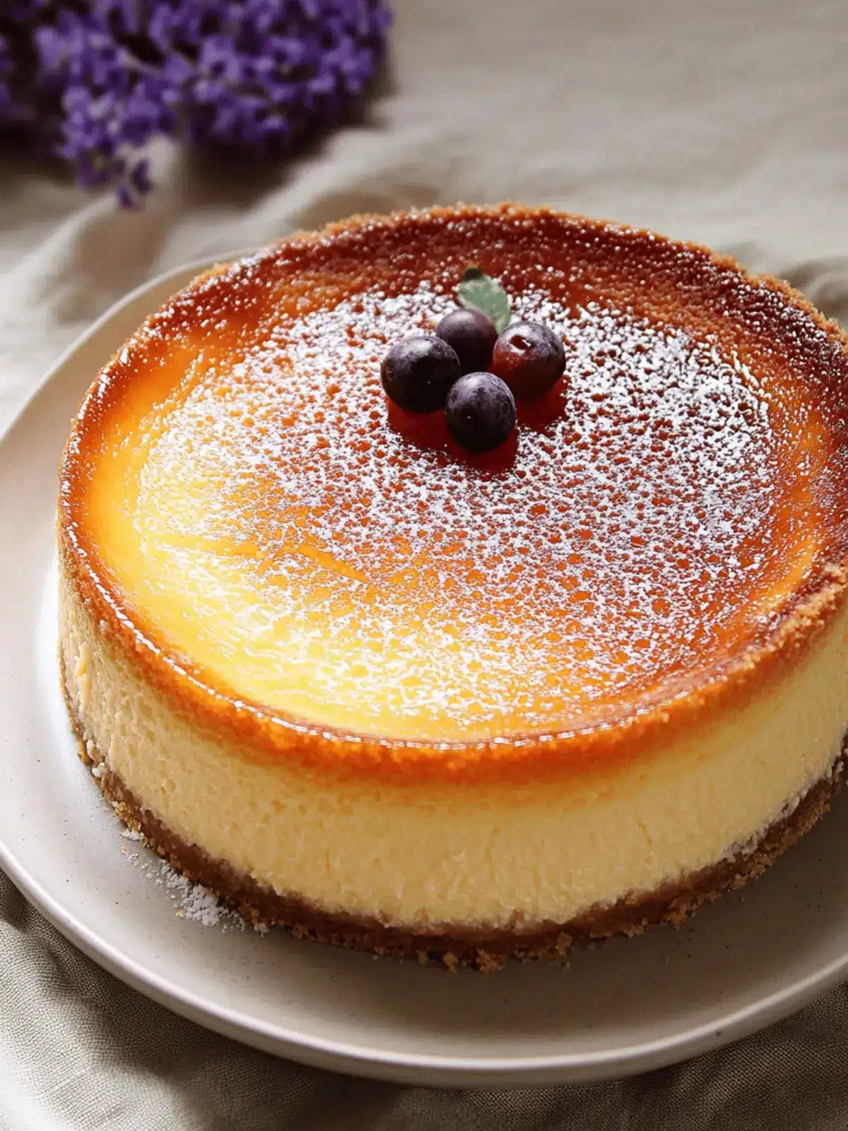 Crème Brûlée Cheesecake