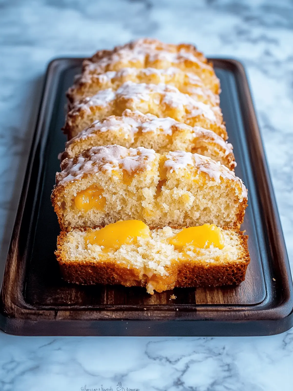 Heavenly Peach Bread