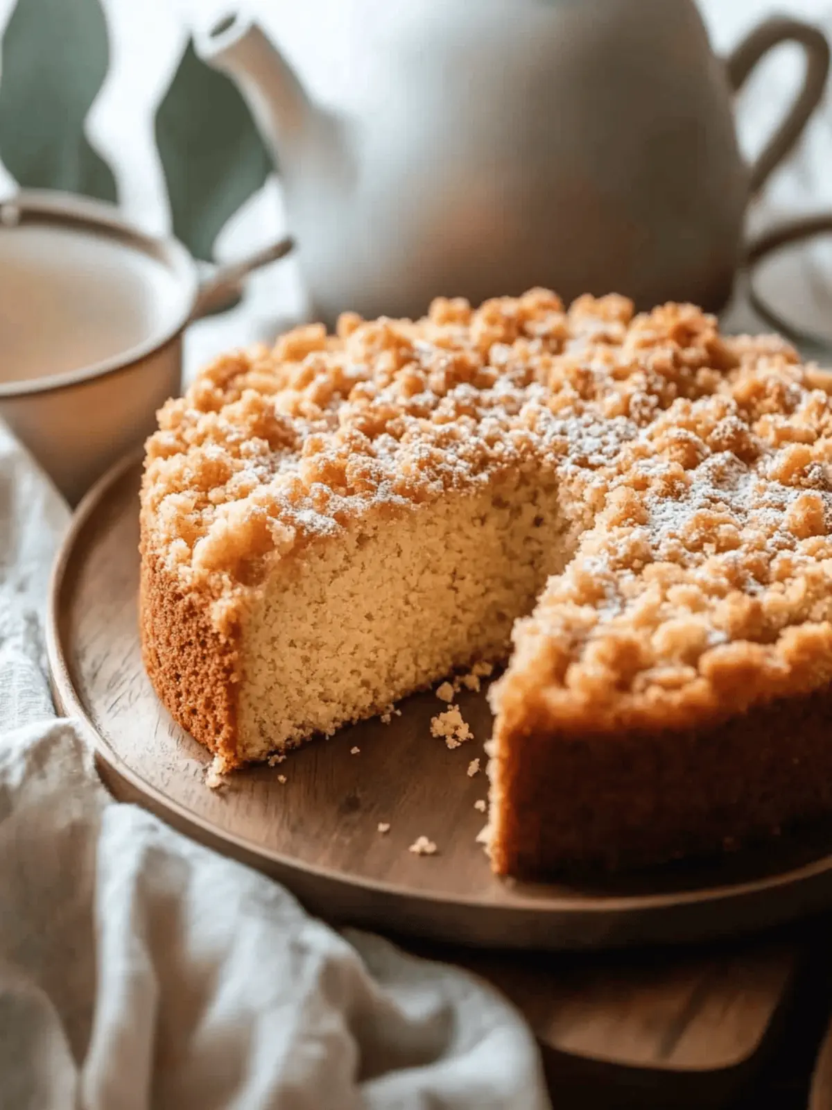 Ricotta Coffee Cake