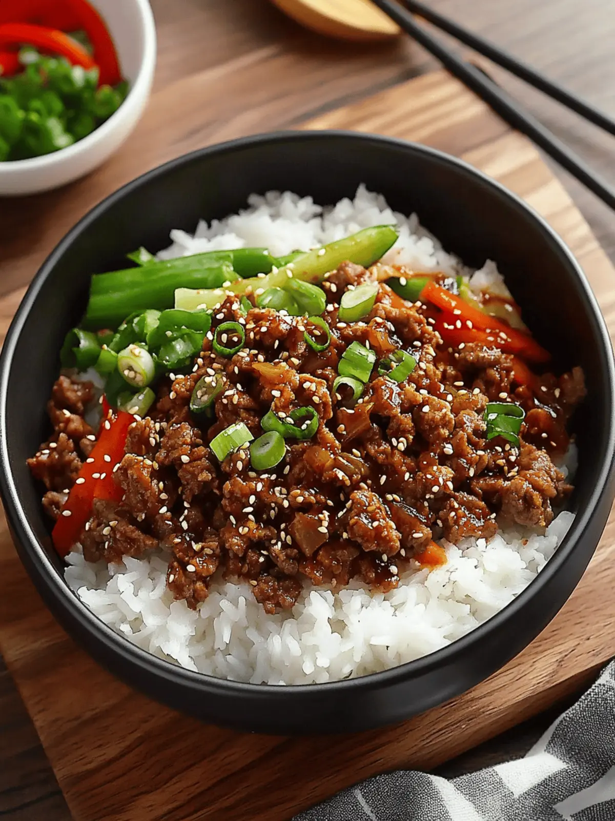 Korean Beef Bowl