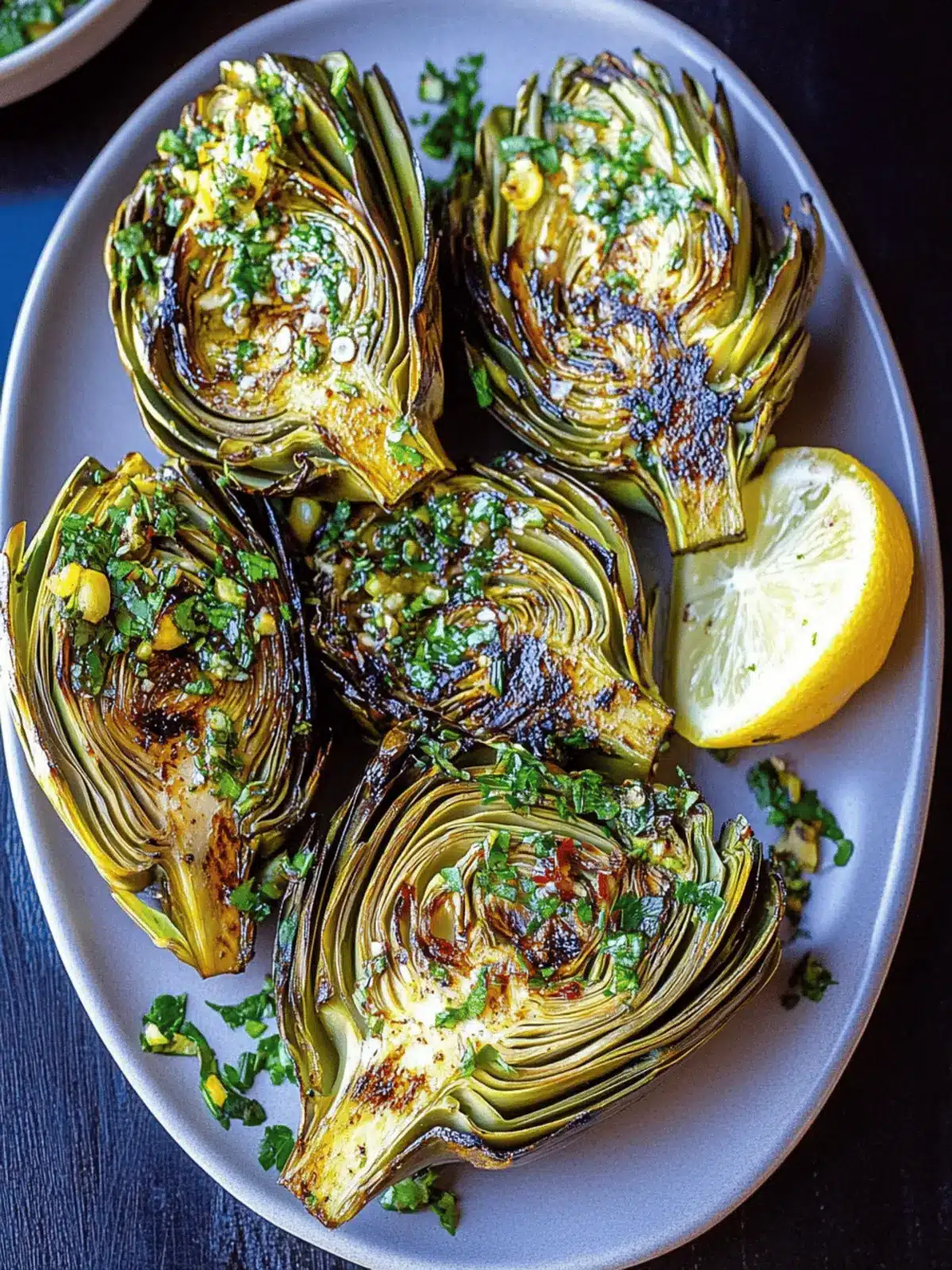 Grilled Artichokes