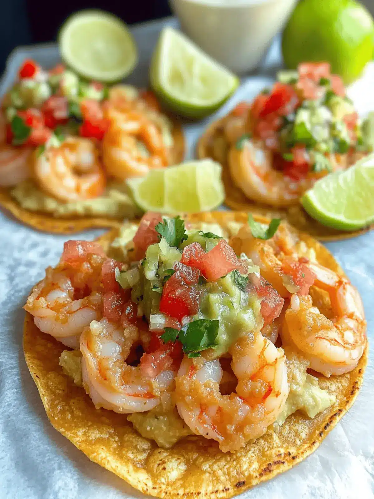 Bang Bang Shrimp Tostadas