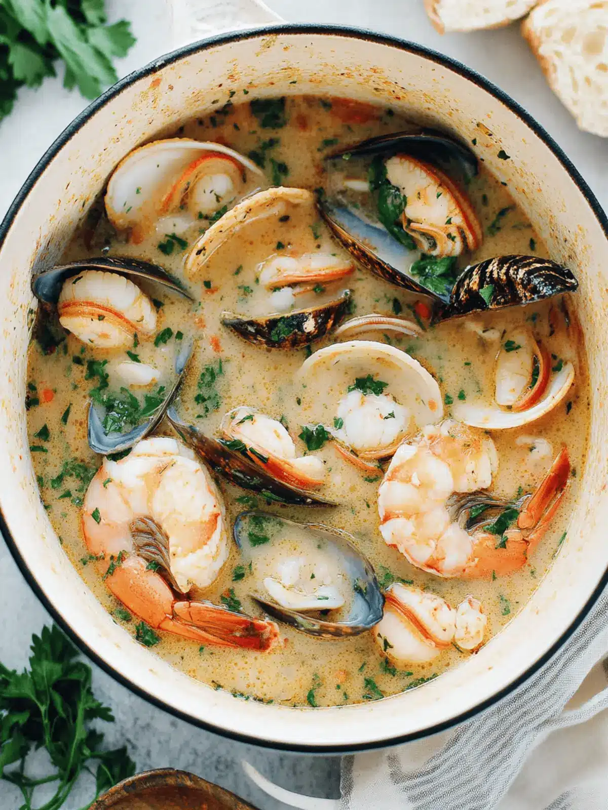 Rustic Seafood Soup