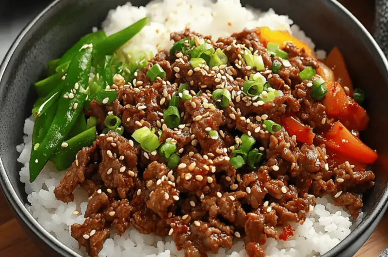 Korean Beef Bowl