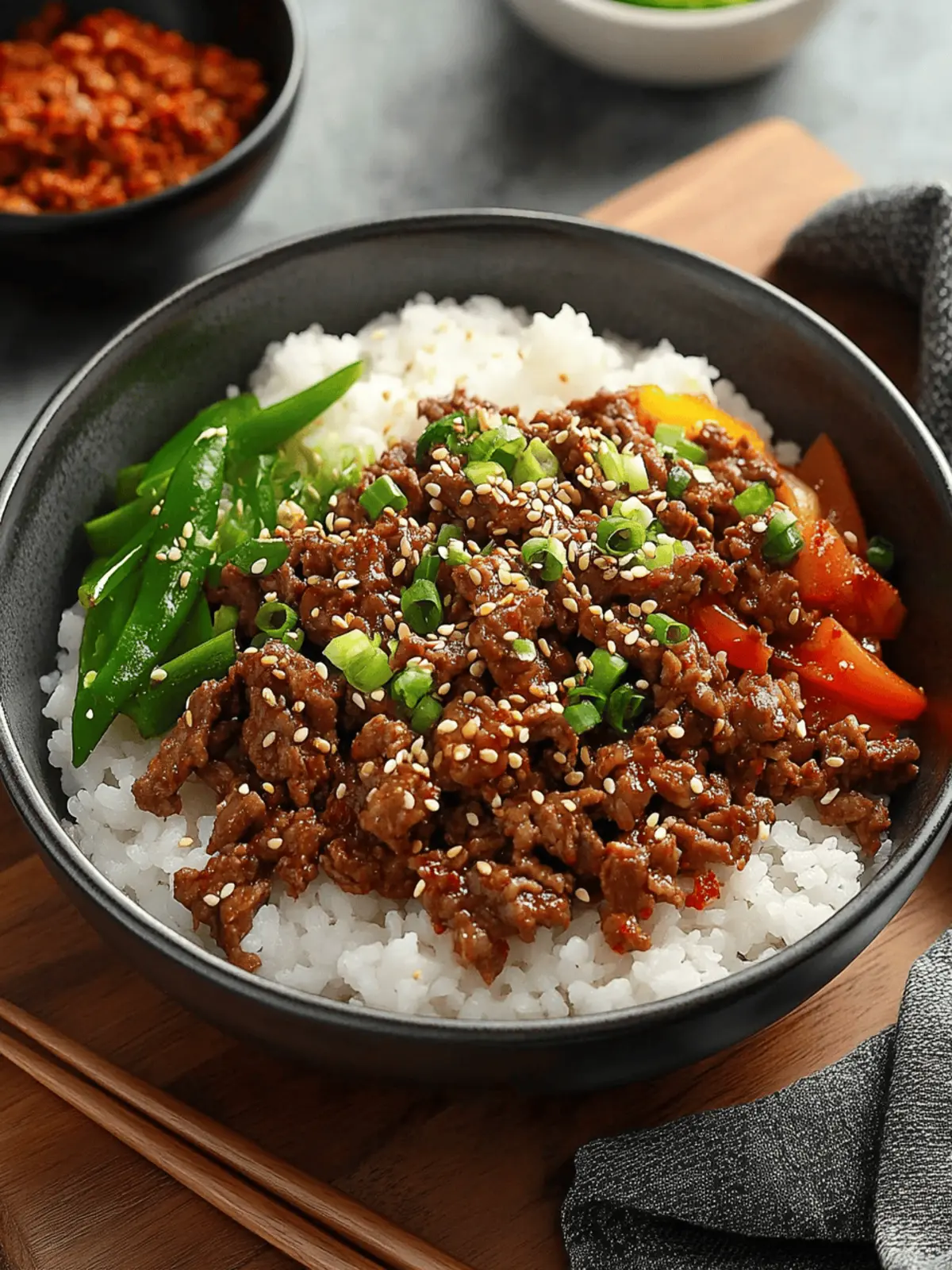 Korean Beef Bowl