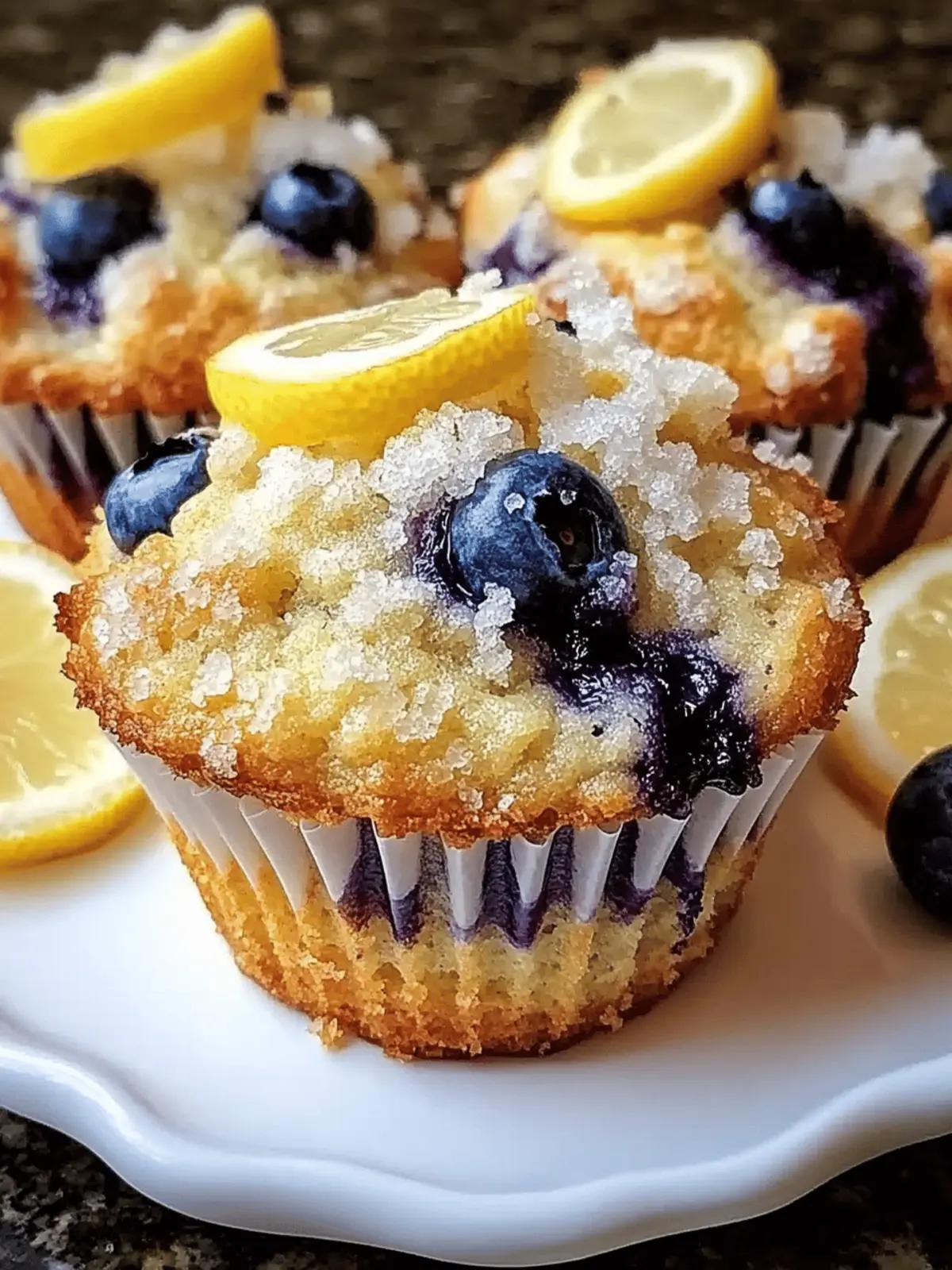 Lemon Blueberry Muffins