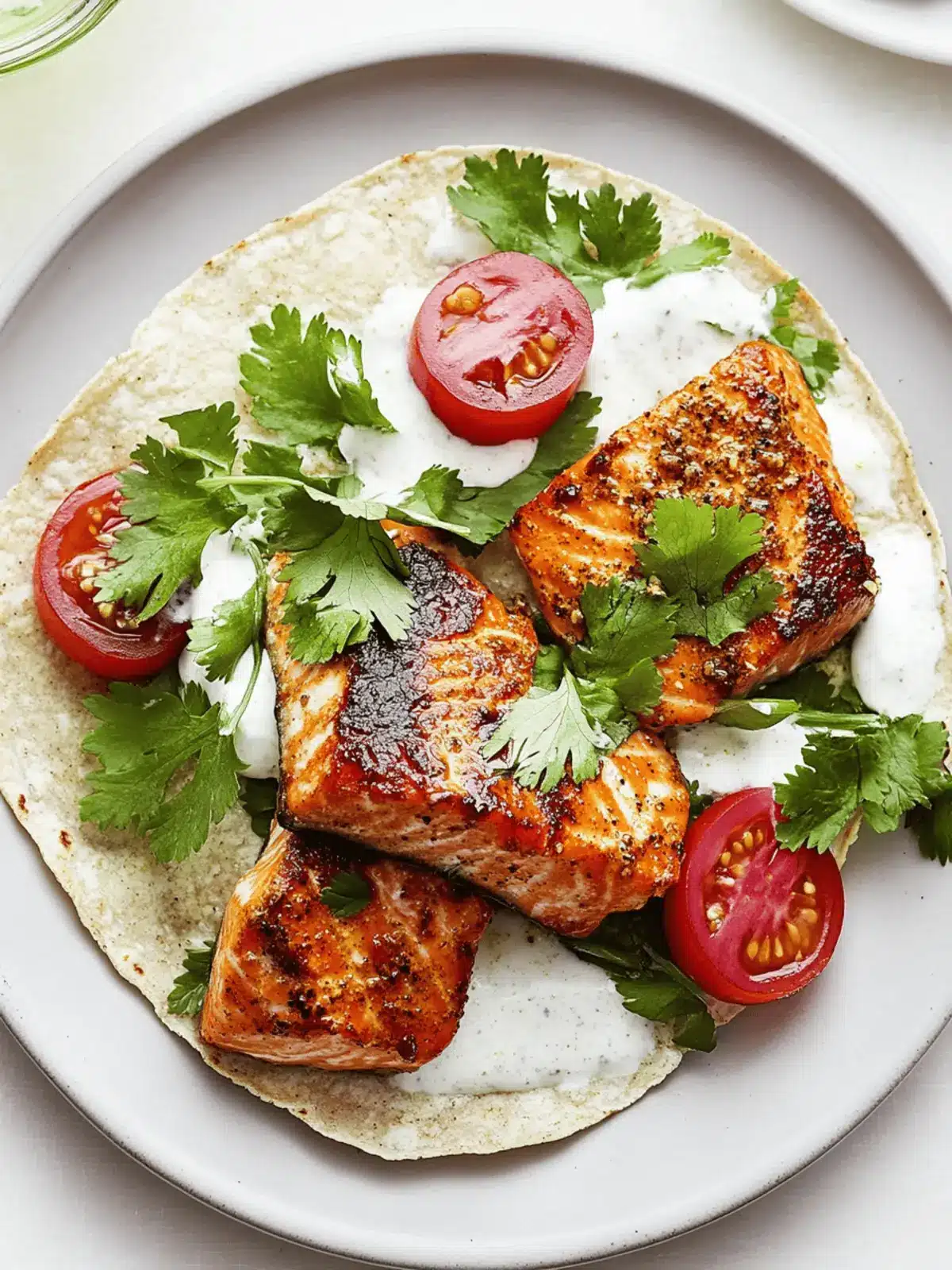 Yogurt and Spice Roasted Salmon