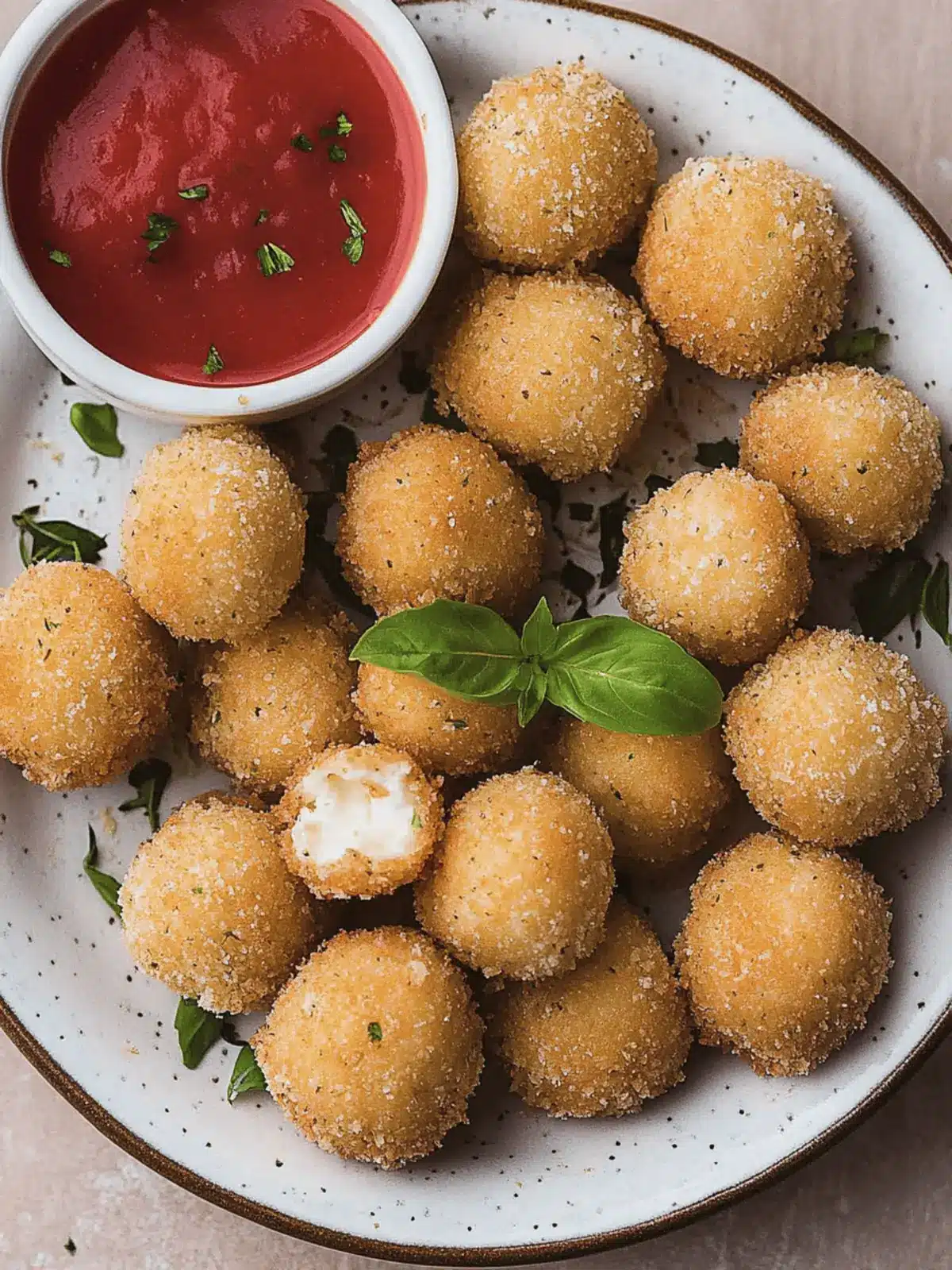 Fried Mozzarella Balls