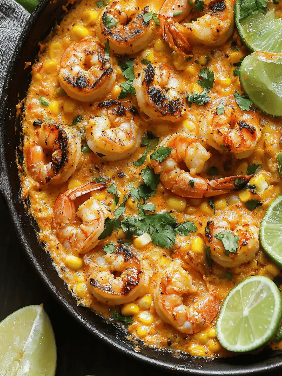 Mexican Street Corn and Shrimp