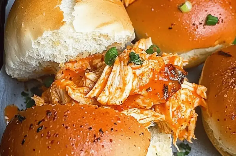 Buffalo Chicken Sliders