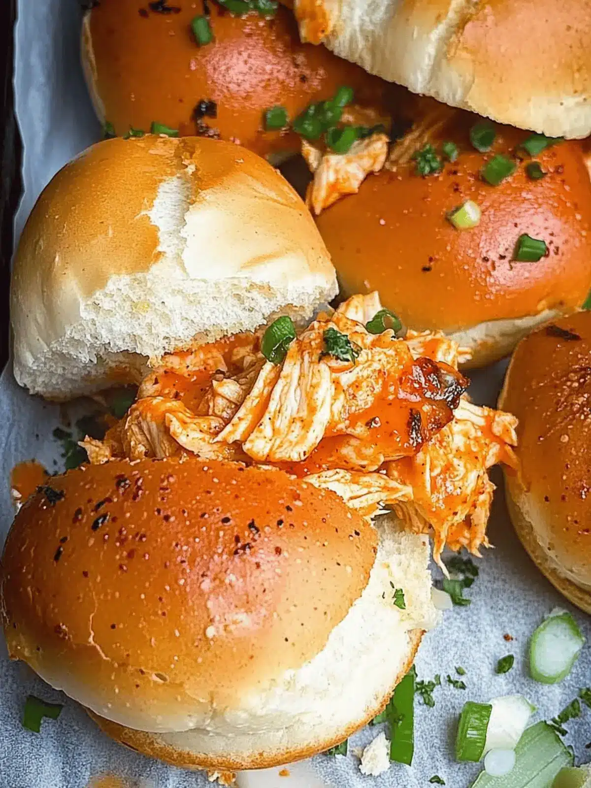 Buffalo Chicken Sliders