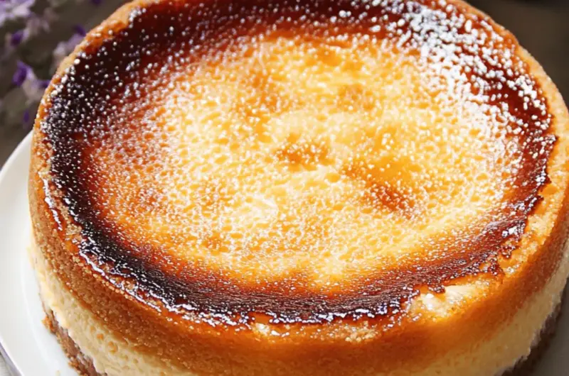 Crème Brûlée Cheesecake