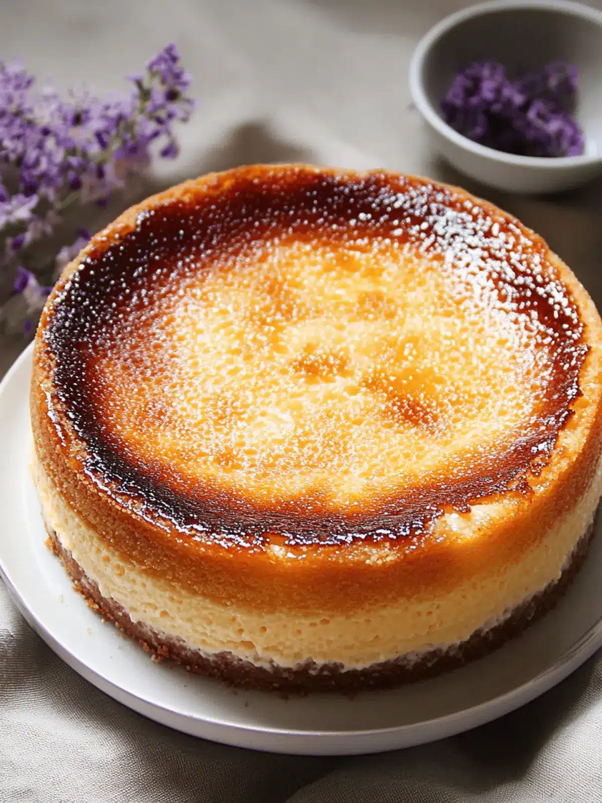 Crème Brûlée Cheesecake