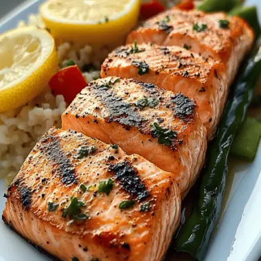Lemon Grilled Salmon for Winter Meals