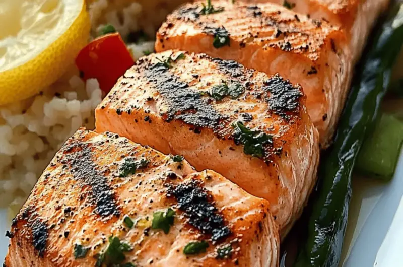 Lemon Grilled Salmon for Winter Meals