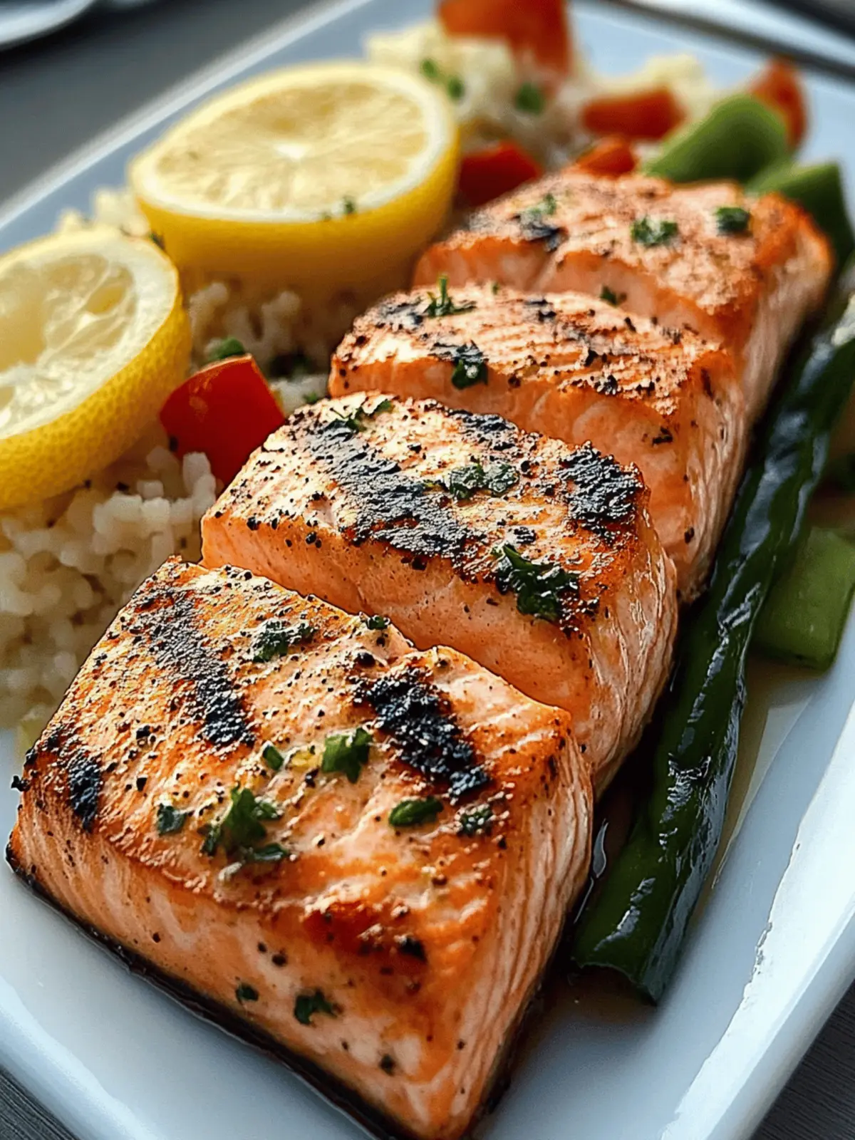 Lemon Grilled Salmon for Winter Meals
