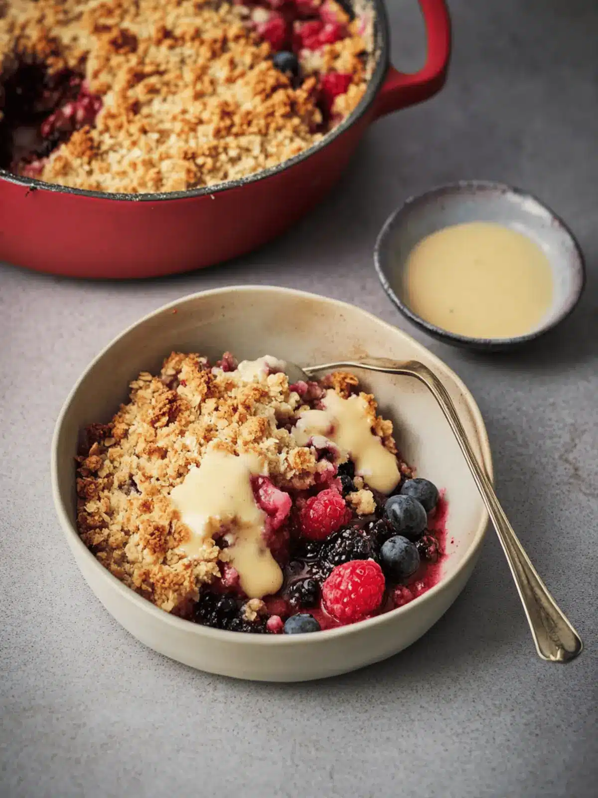 Tom Kerridge’s Simple Fruit Crumble